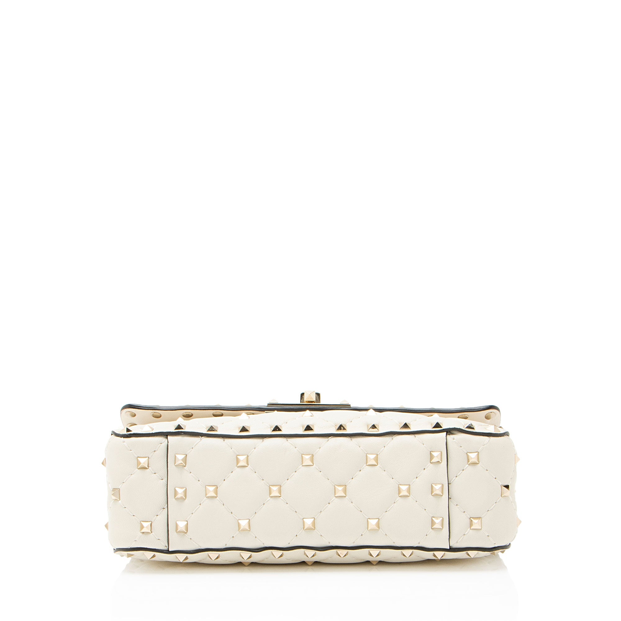 Valentino Calfskin Rockstud Spike Up Chain Small Shoulder Bag