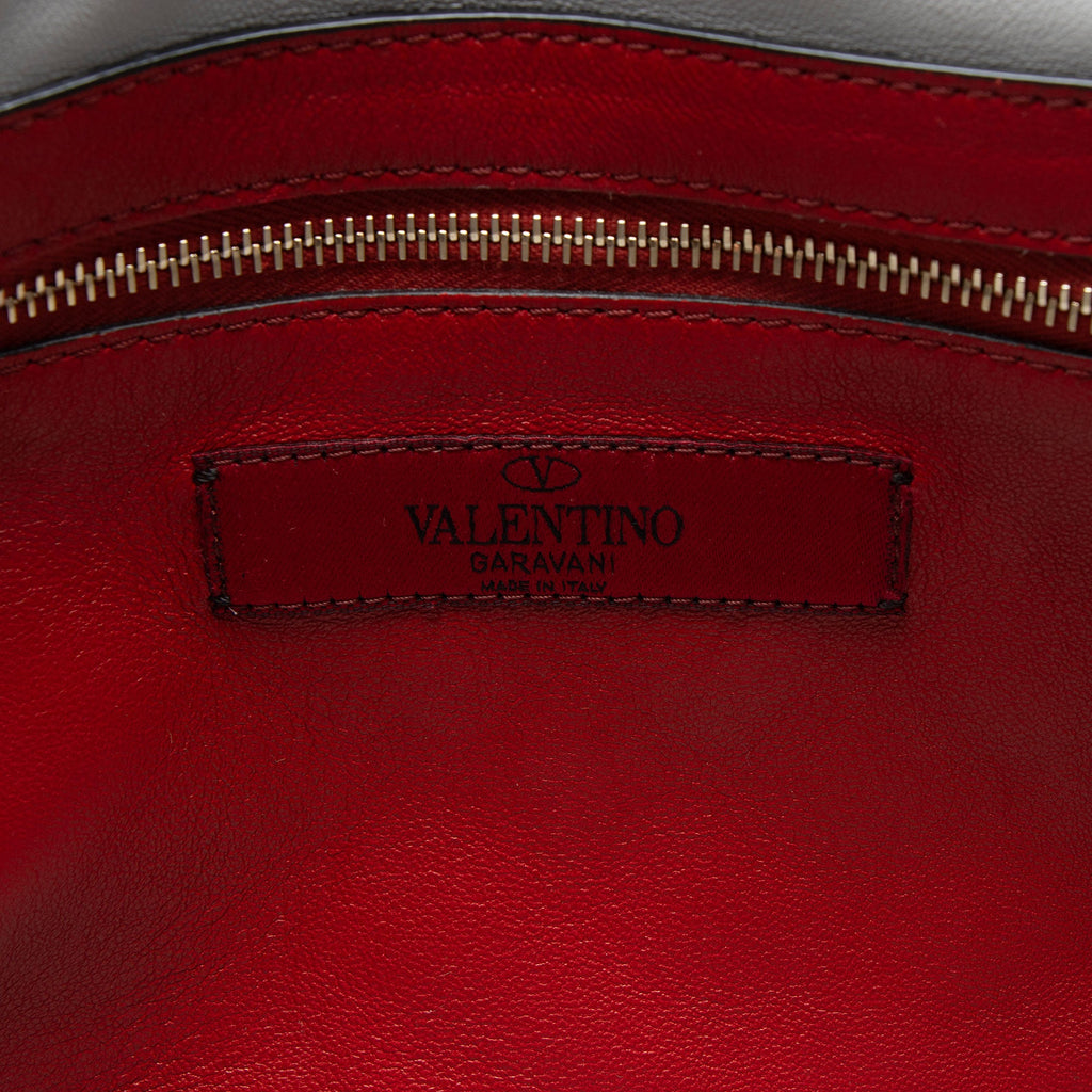 Valentino Metallic Calfskin Rockstud Spike Up Shoulder Bag