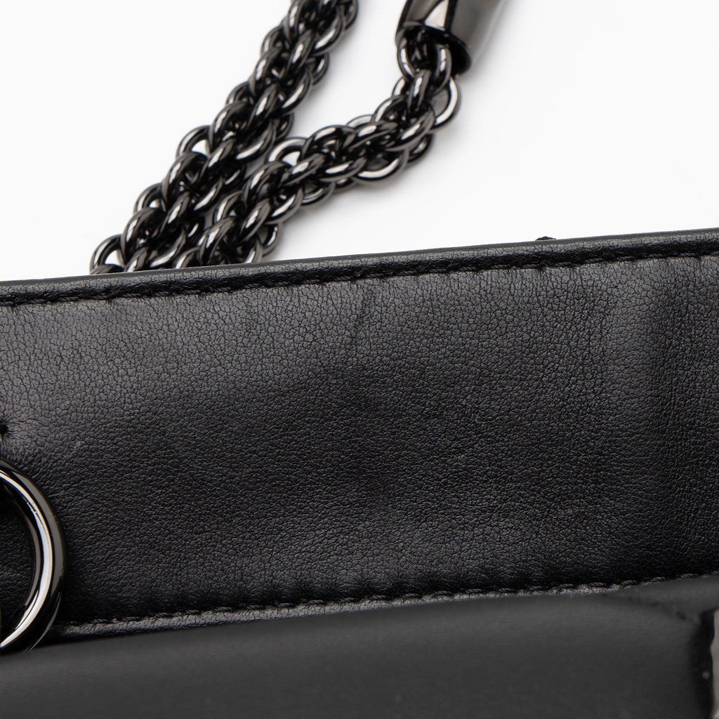 Valentino Calfskin Roman Stud Small Shoulder Bag