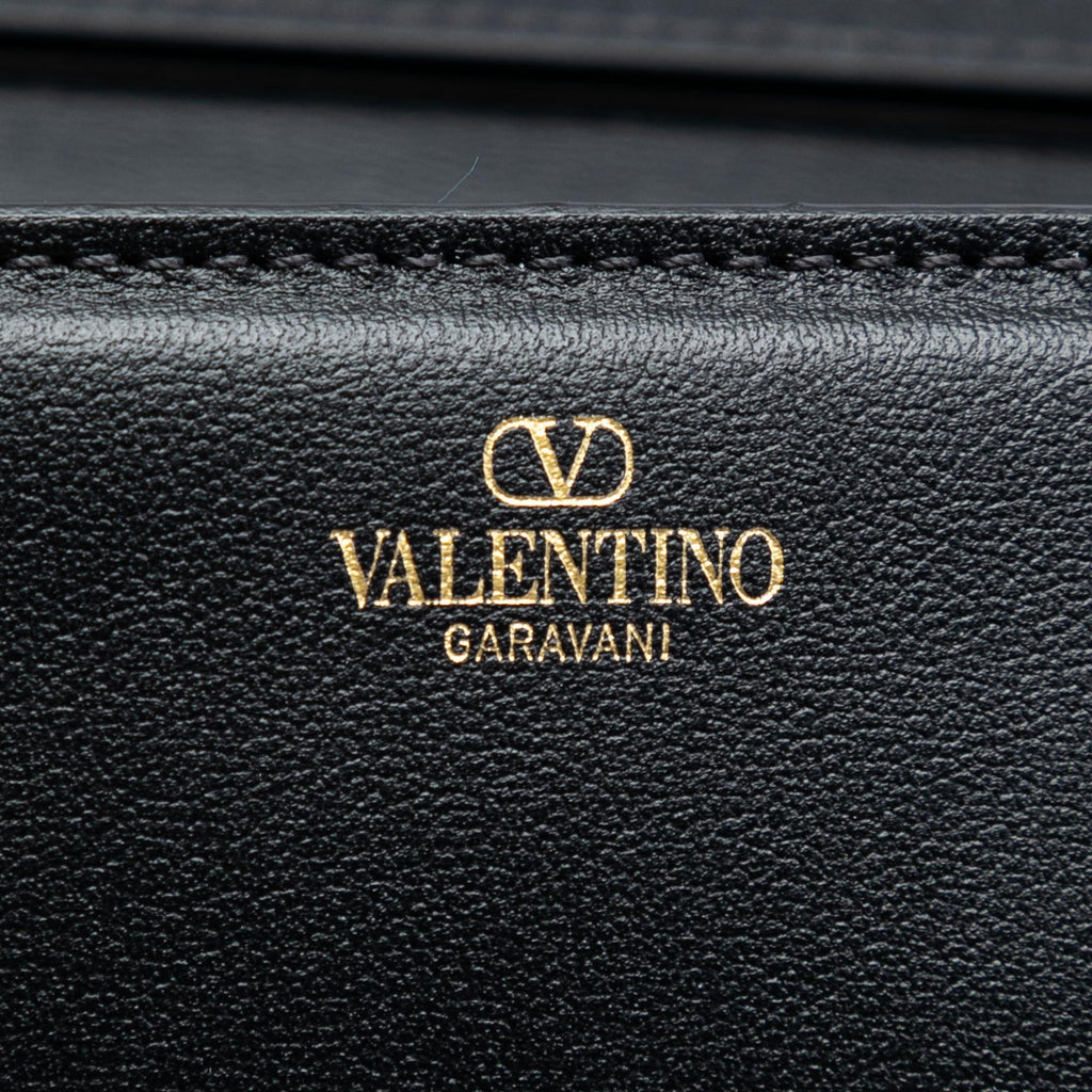 Valentino Calfskin VLogo Loco Satchel