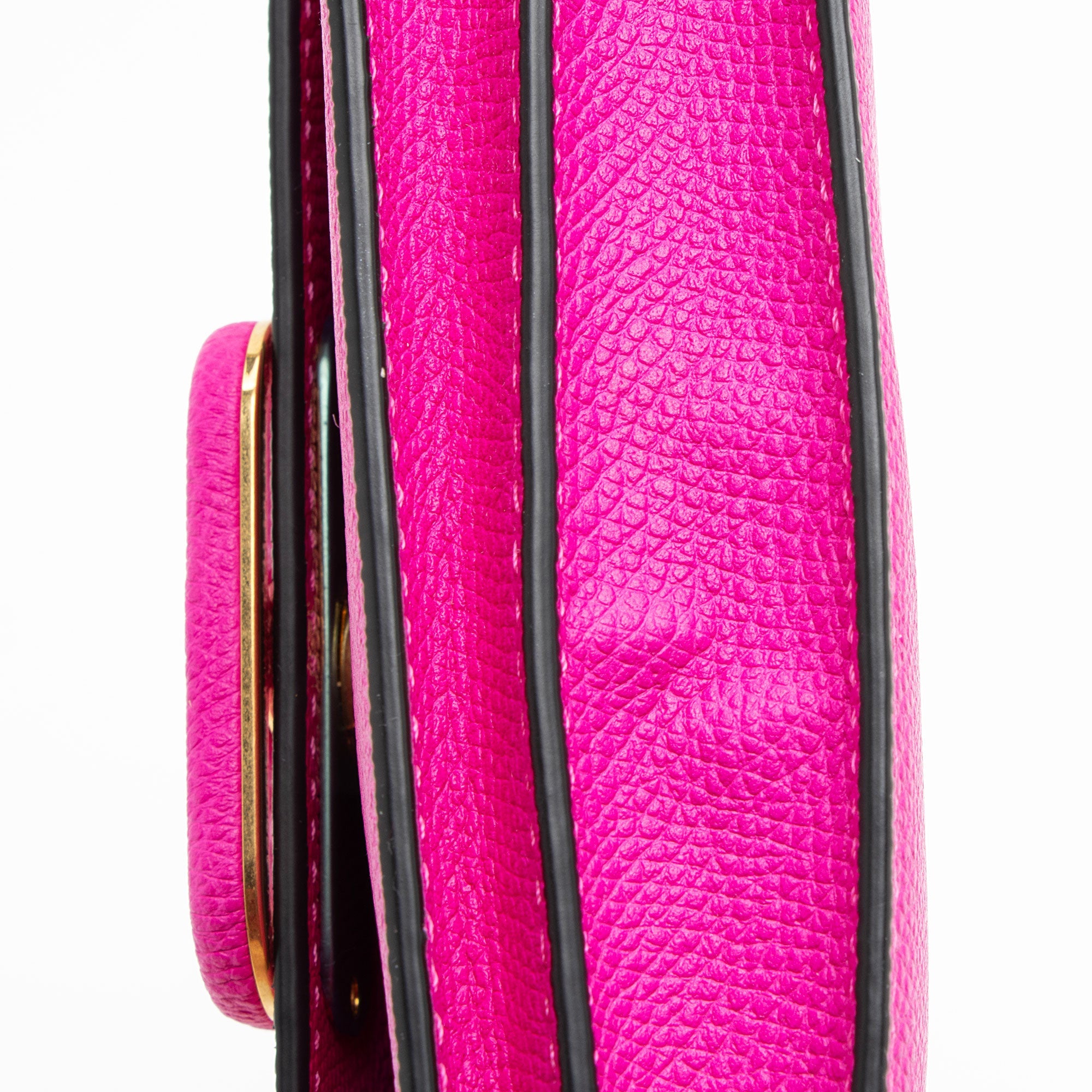 Valentino Calfskin VLogo Wallet on Chain