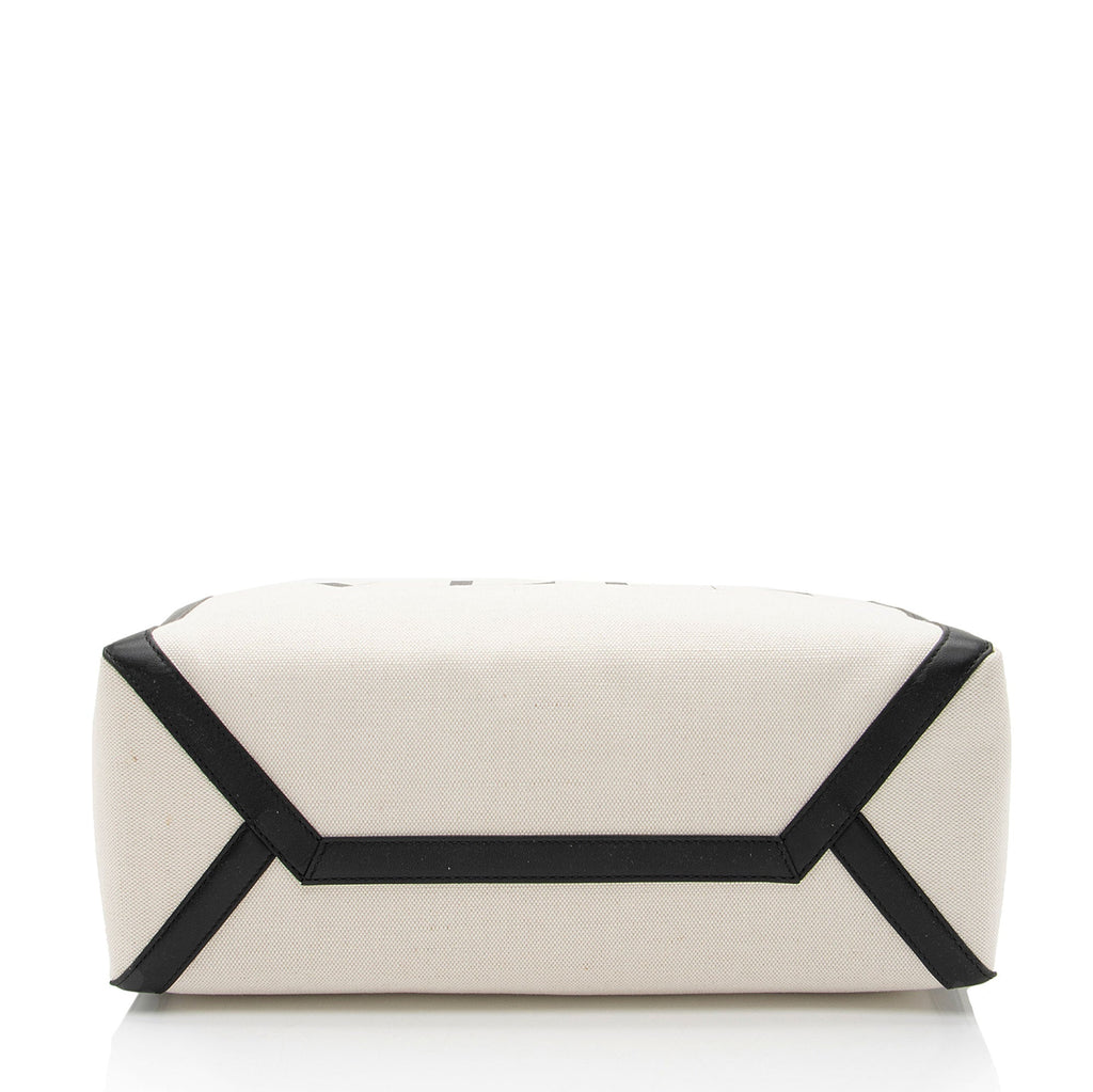 Valentino Canvas Rockstud VLTN Grande Plage Small Tote