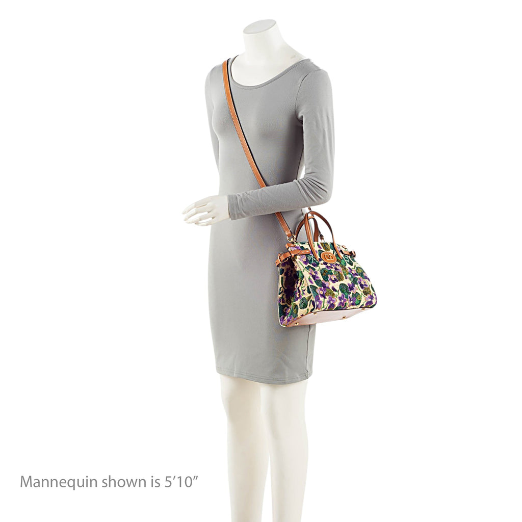 Valentino Raffia Floral Embroidered Antibes Small Tote