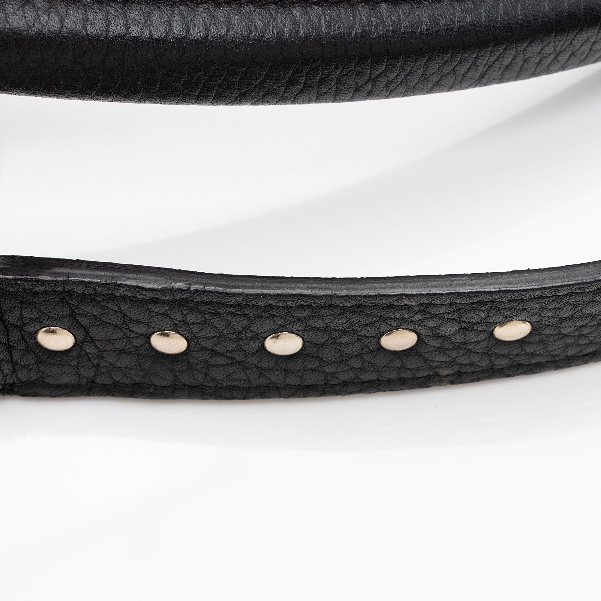 Valentino Grained Calfskin Rockstud Twiny Top Handle