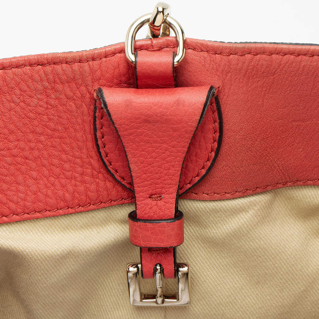 Valentino Grained Calfskin Va Va Voom Rockstud Tote