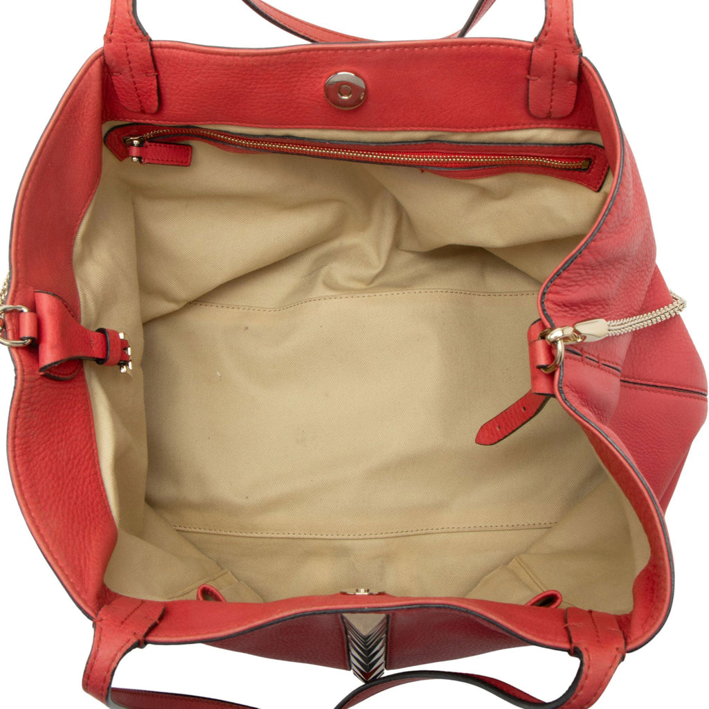 Valentino Grained Calfskin Va Va Voom Rockstud Tote