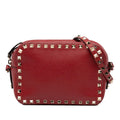 Valentino Grainy Calfskin Rockstud Camera Bag