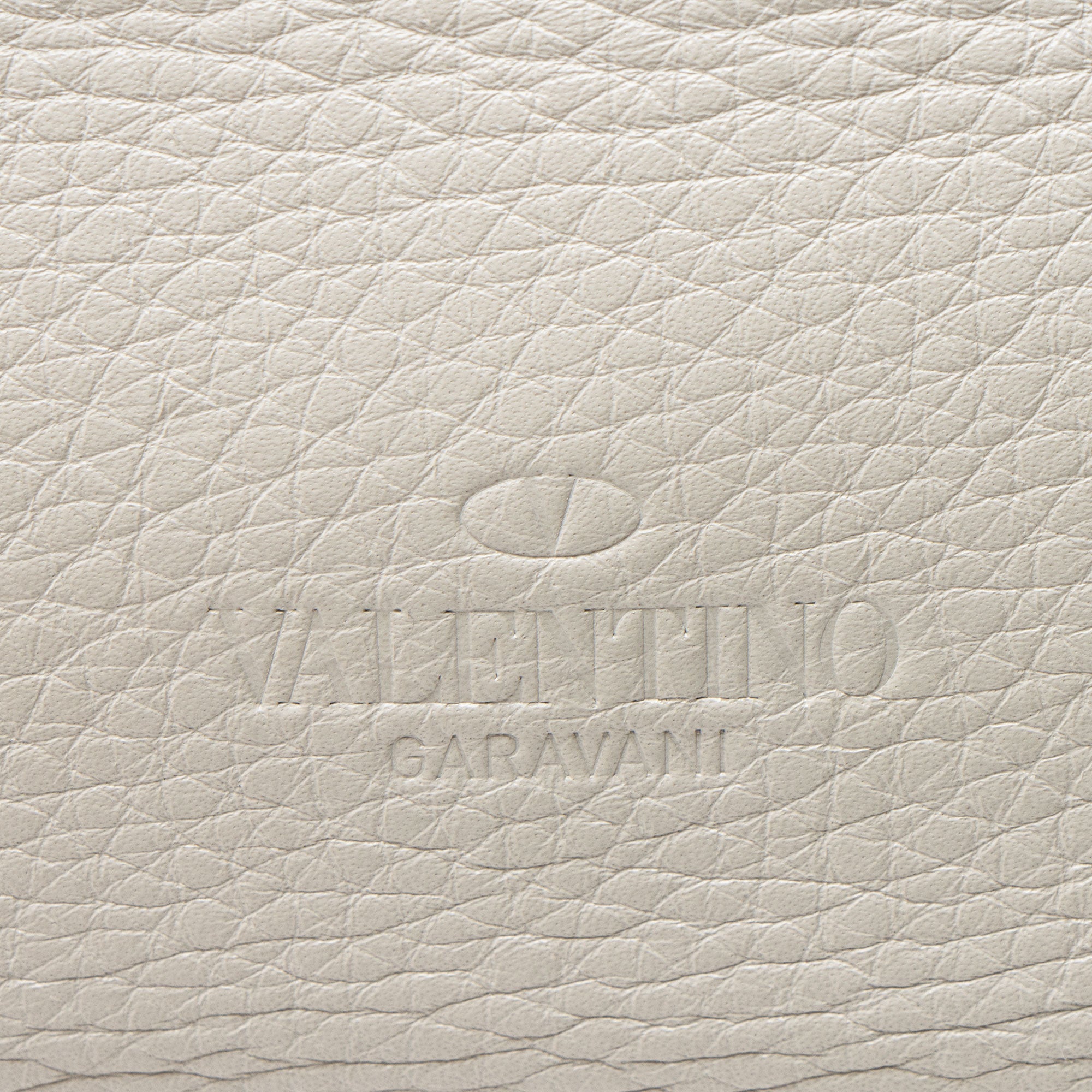 Valentino Grainy Calfskin Rockstud Tote