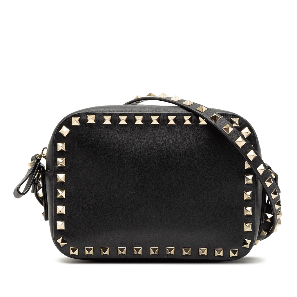 Valentino Leather Rockstud Camera Bag