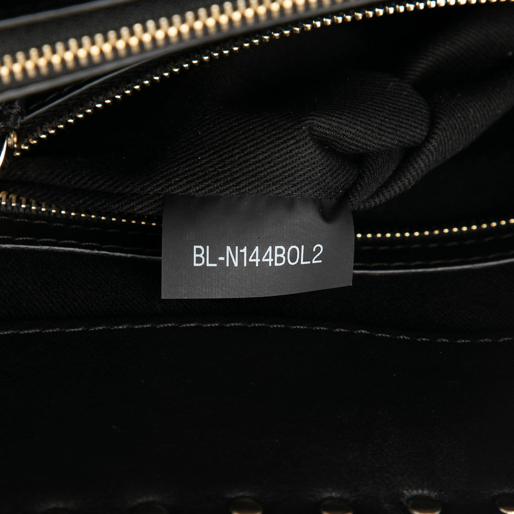 Valentino Leather Rockstud Convertible Tote