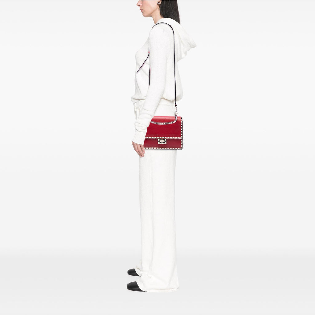 Valentino Leather Rockstud No Limit Satchel