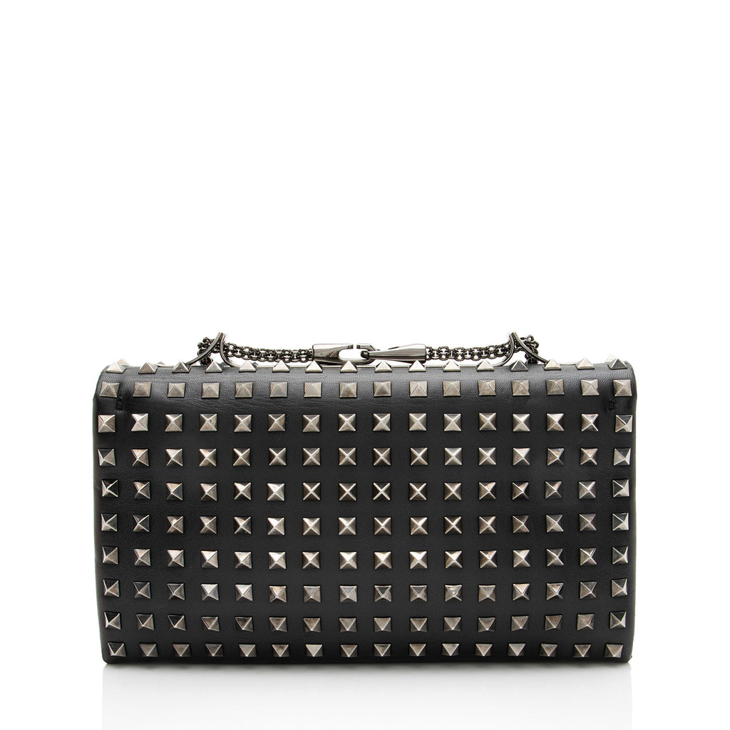 Valentino Leather Studded Va Va Voom Shoulder Bag
