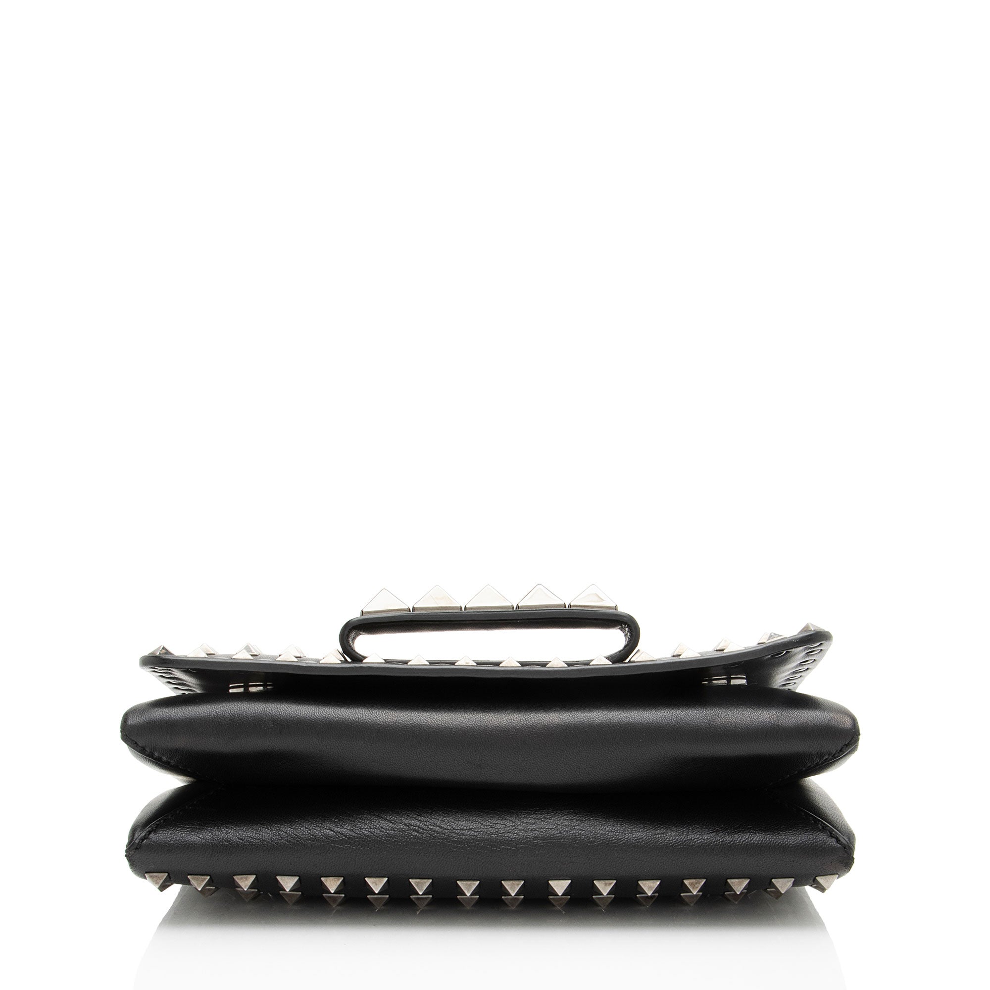 Valentino Leather Studded Va Va Voom Shoulder Bag