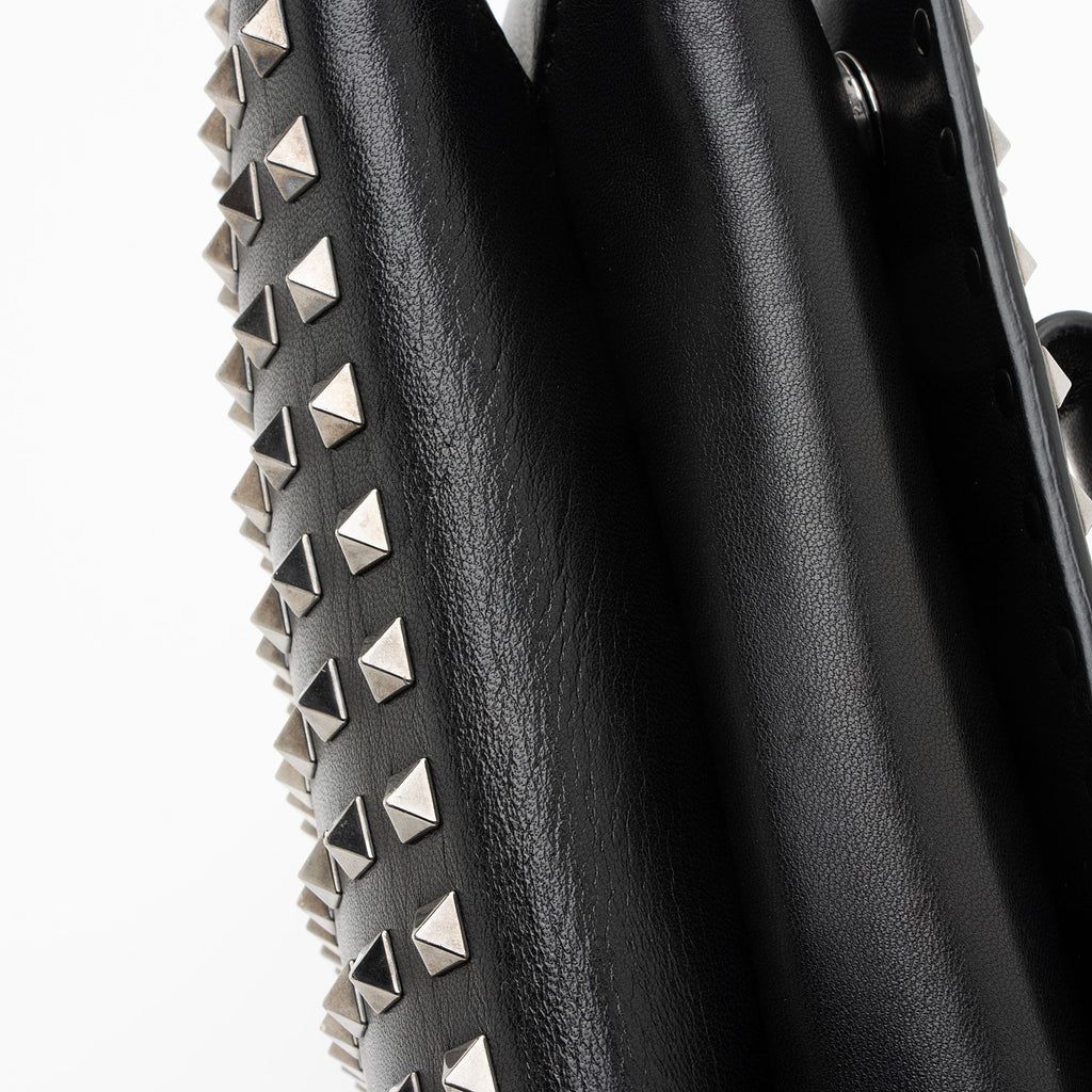 Valentino Leather Studded Va Va Voom Shoulder Bag