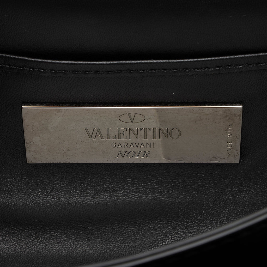 Valentino Leather Studded Va Va Voom Shoulder Bag