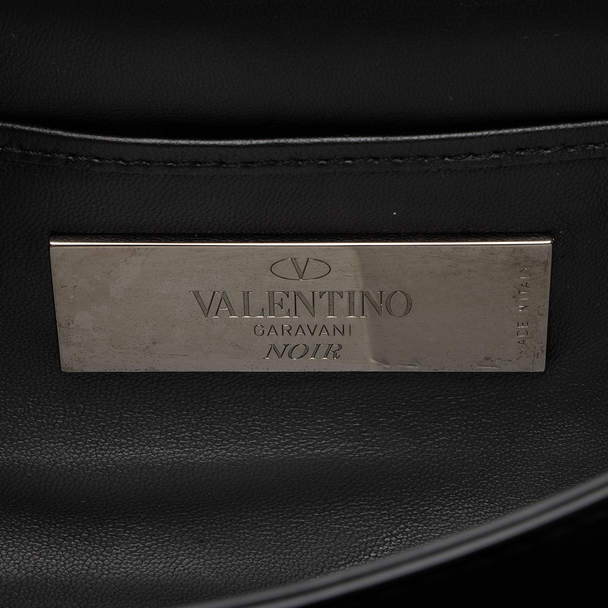 Valentino Leather Studded Va Va Voom Shoulder Bag
