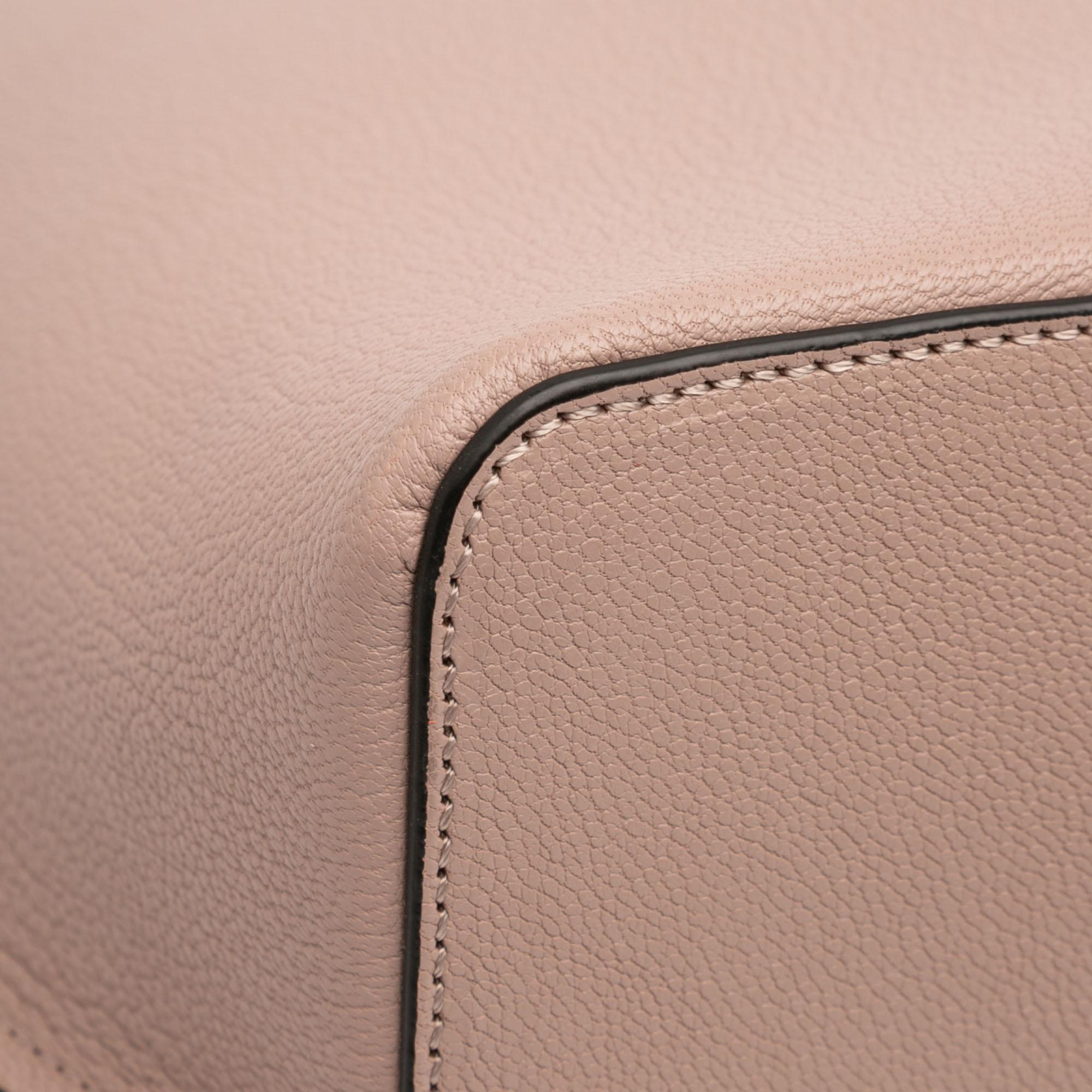 Valentino Leather Vlogo Fillme Tote