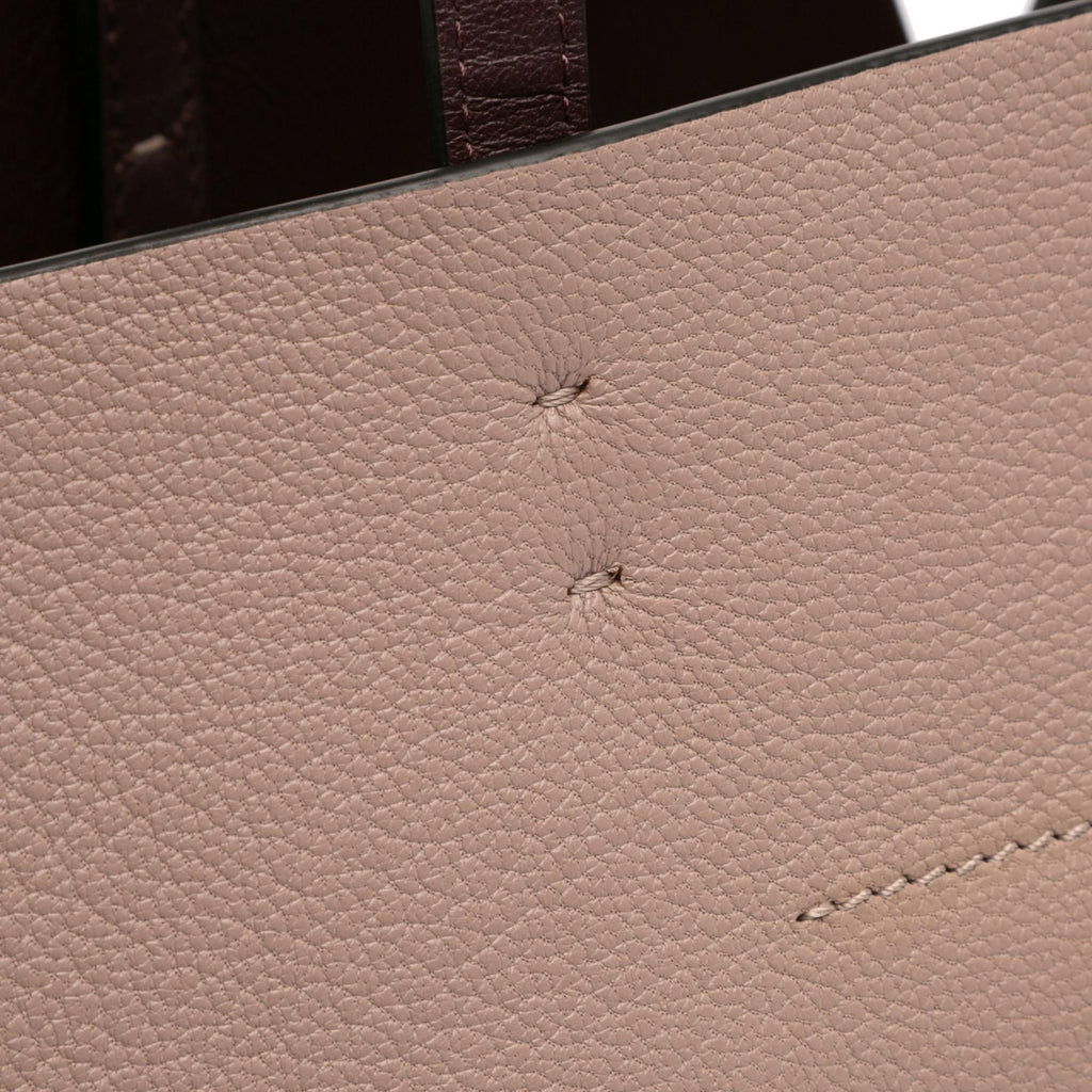 Valentino Leather Vlogo Fillme Tote