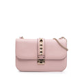 Valentino Medium Calfskin Rockstud Glam Lock Crossbody
