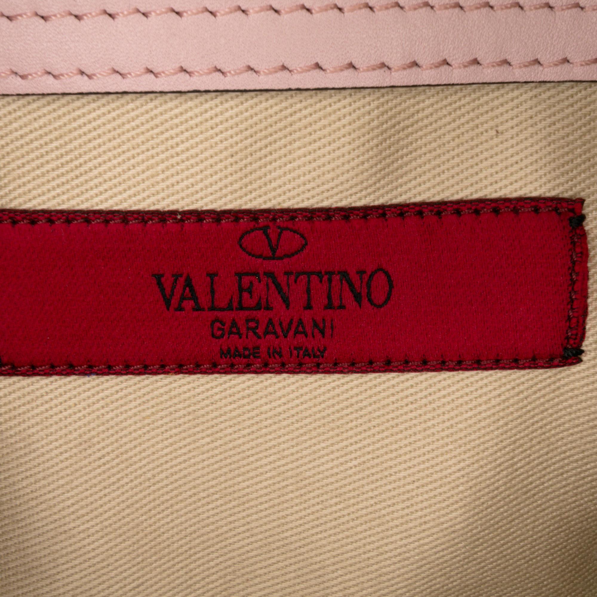 Valentino Medium Calfskin Rockstud Glam Lock Crossbody
