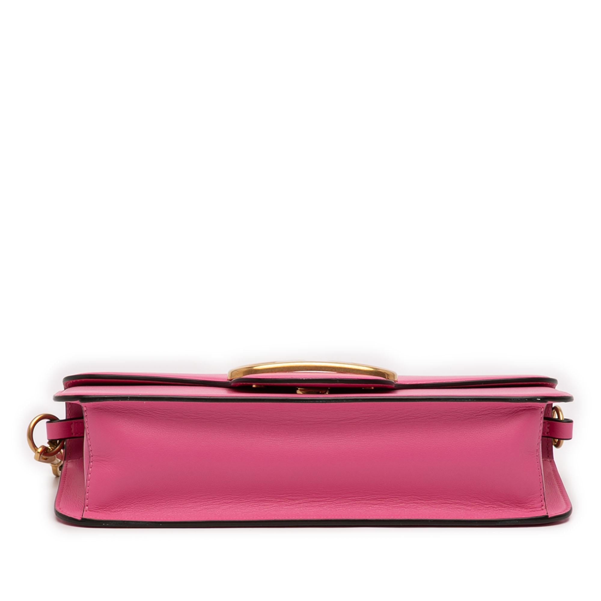 Valentino Medium Calfskin VLogo Loco Satchel