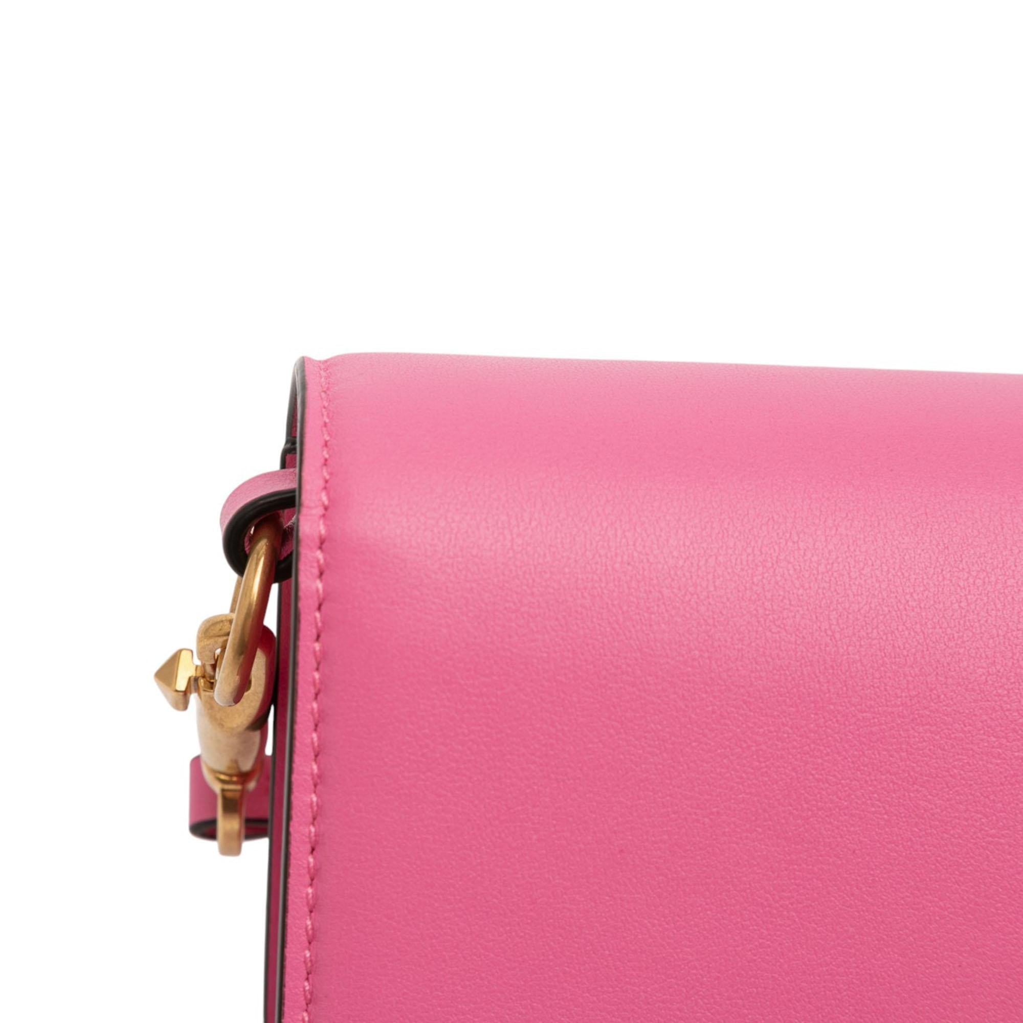 Valentino Medium Calfskin VLogo Loco Satchel
