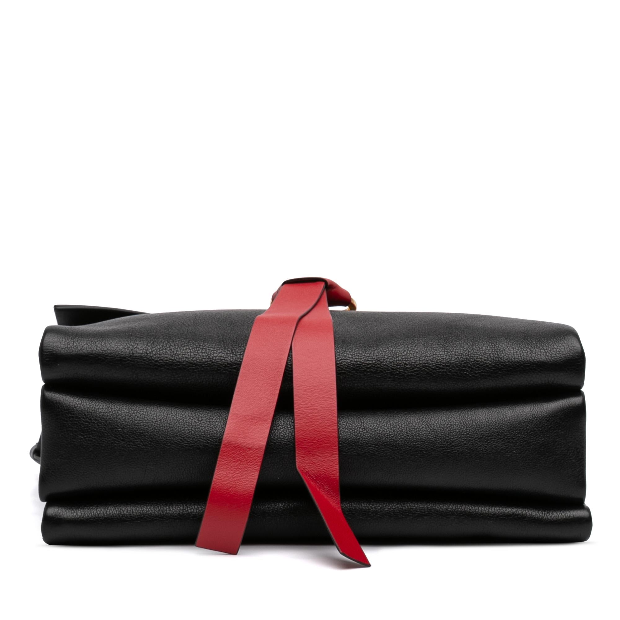 Valentino Medium Colorblock Calfskin Vring Shoulder Bag