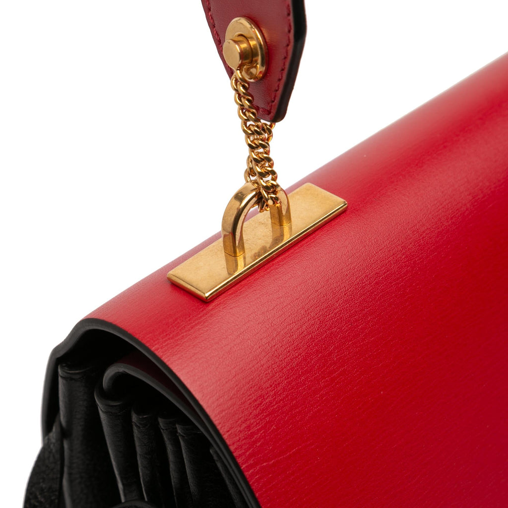 Valentino Medium Colorblock Calfskin Vring Shoulder Bag