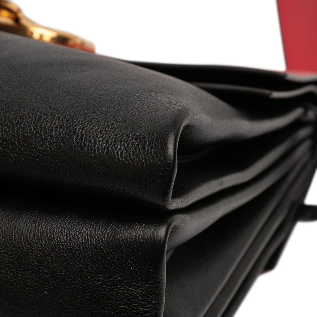 Valentino Medium Colorblock Calfskin Vring Shoulder Bag