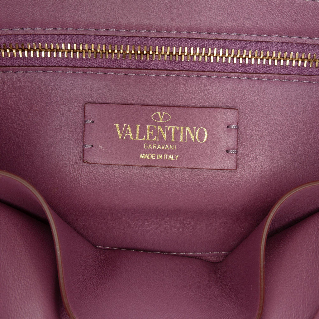 Valentino Medium Nappa Roman Stud Satchel