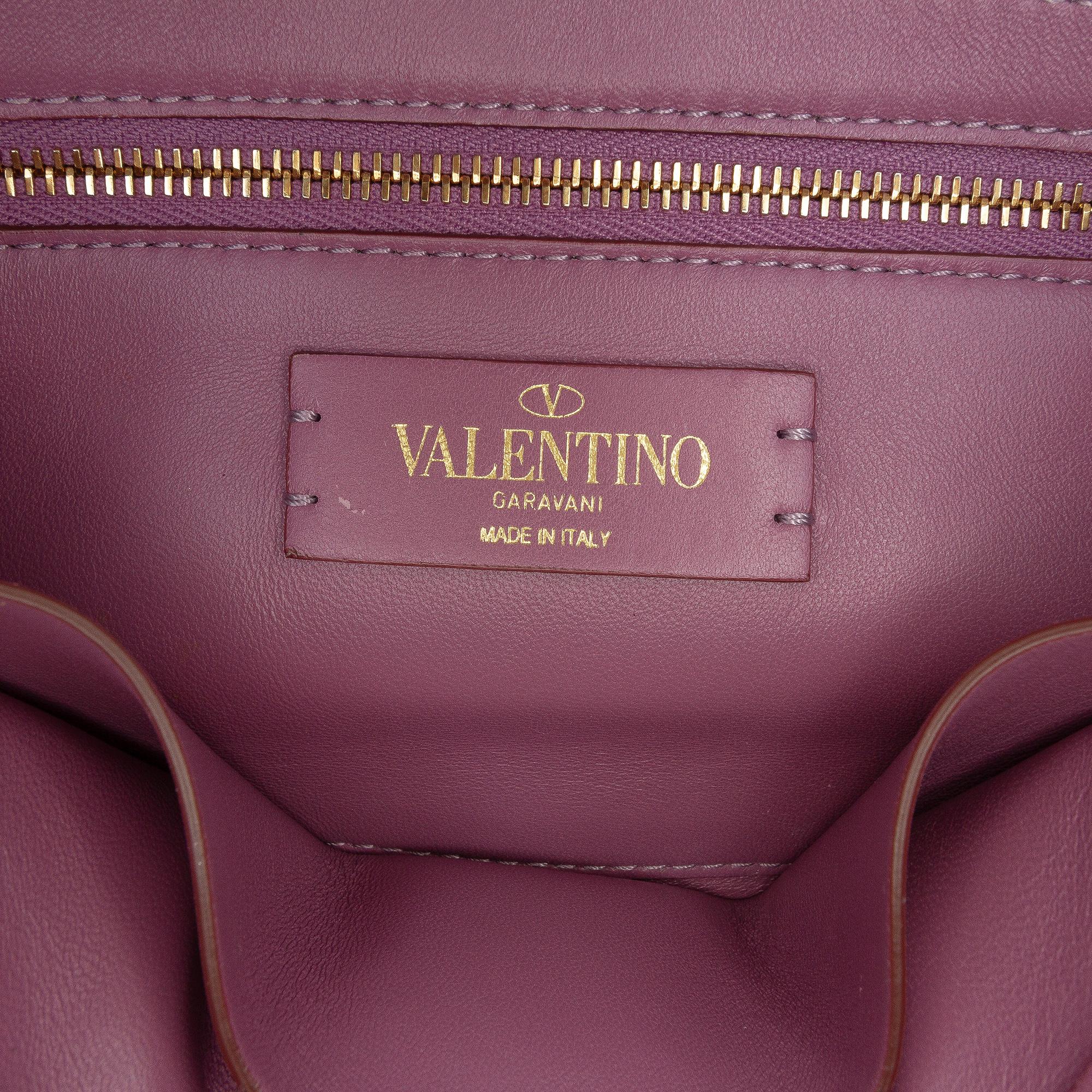 Valentino Medium Nappa Roman Stud Satchel