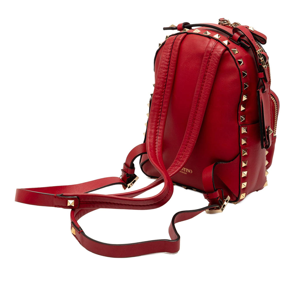 Valentino Mini Calfskin Rockstud Backpack
