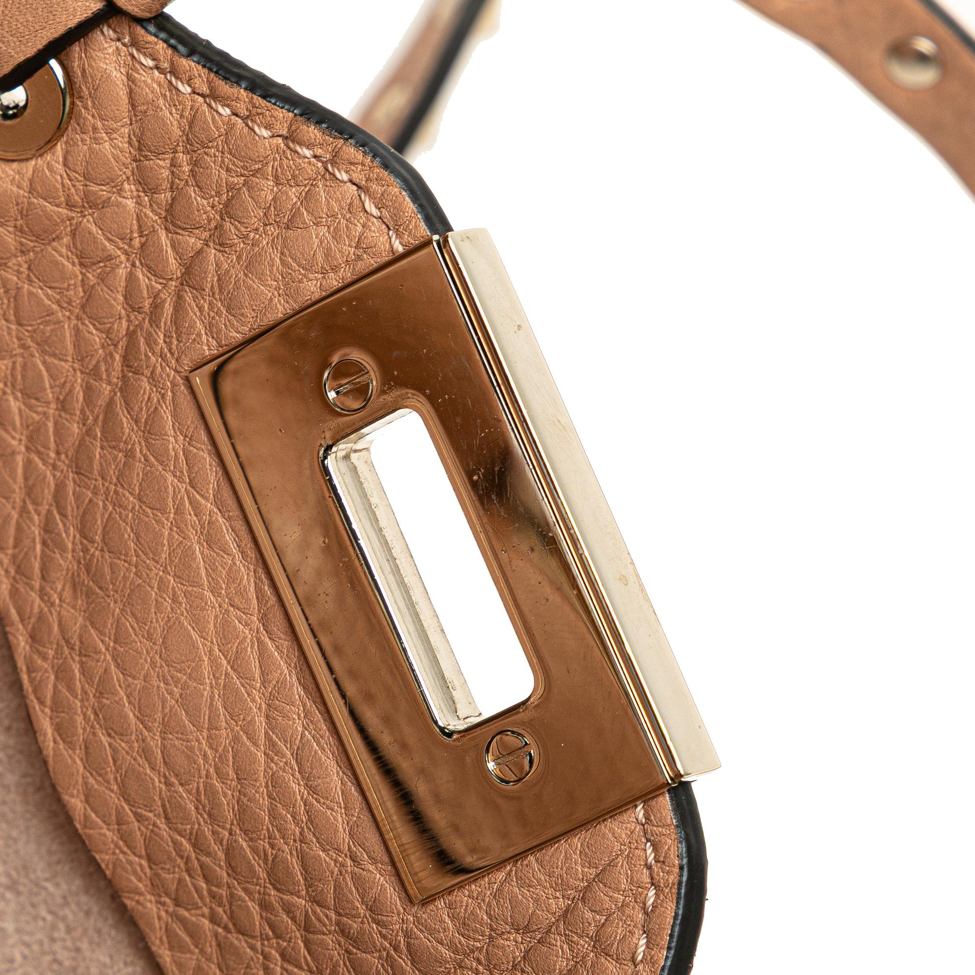 Valentino Mini Grainy Calfskin Rockstud Satchel