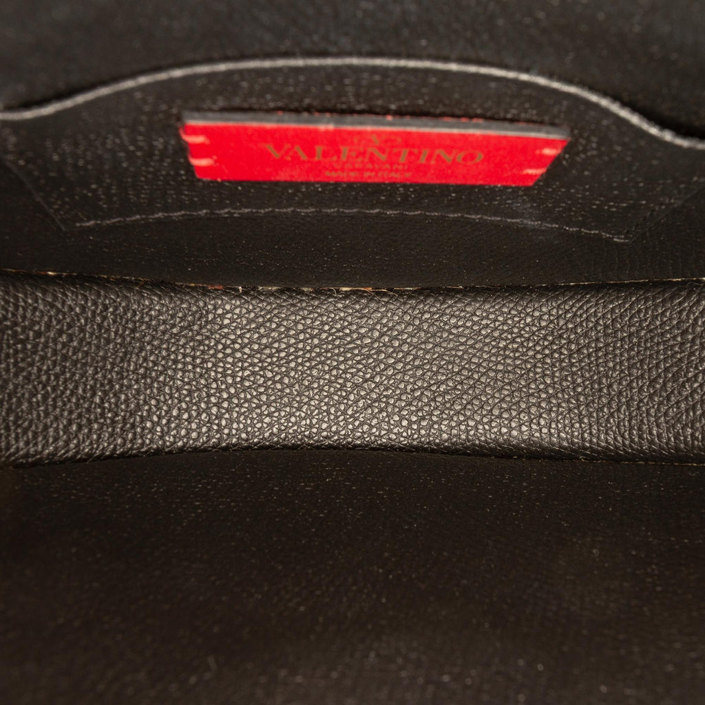 Valentino Mini Grainy Calfskin VLogo Hobo