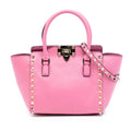 Valentino Mini Leather Rockstud Double Handle Tote