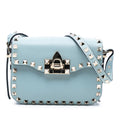 Valentino Mini Leather Rockstud Flap Crossbody