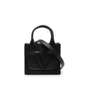 Valentino Mini Leather VLogo Walk Tote