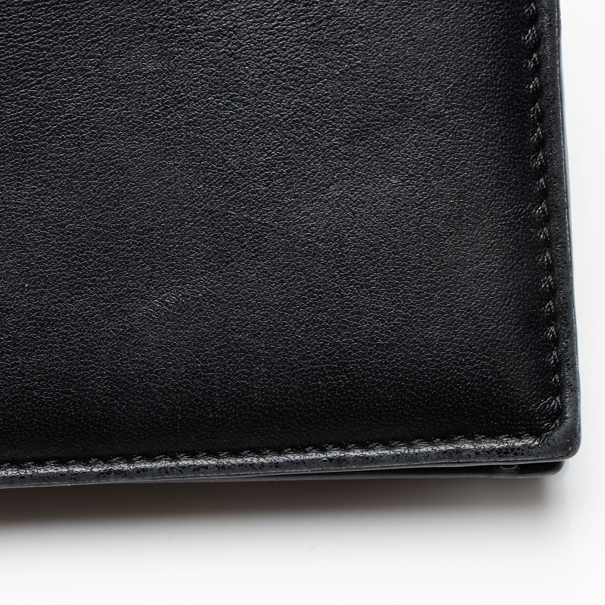 Valentino Nappa Leather Roman Stud Flap Wallet