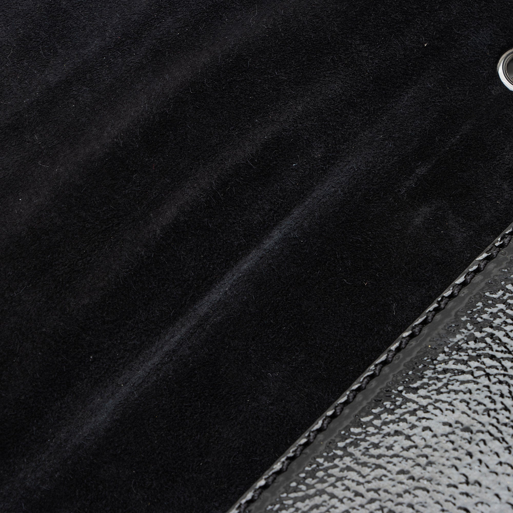 Valentino Patent Leather Demilune Small Shoulder Bag