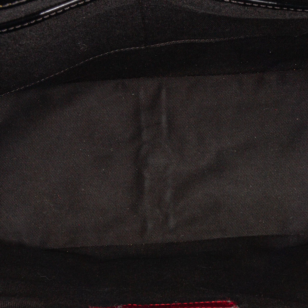 Valentino Patent Leather Satchel (SHG-37379)