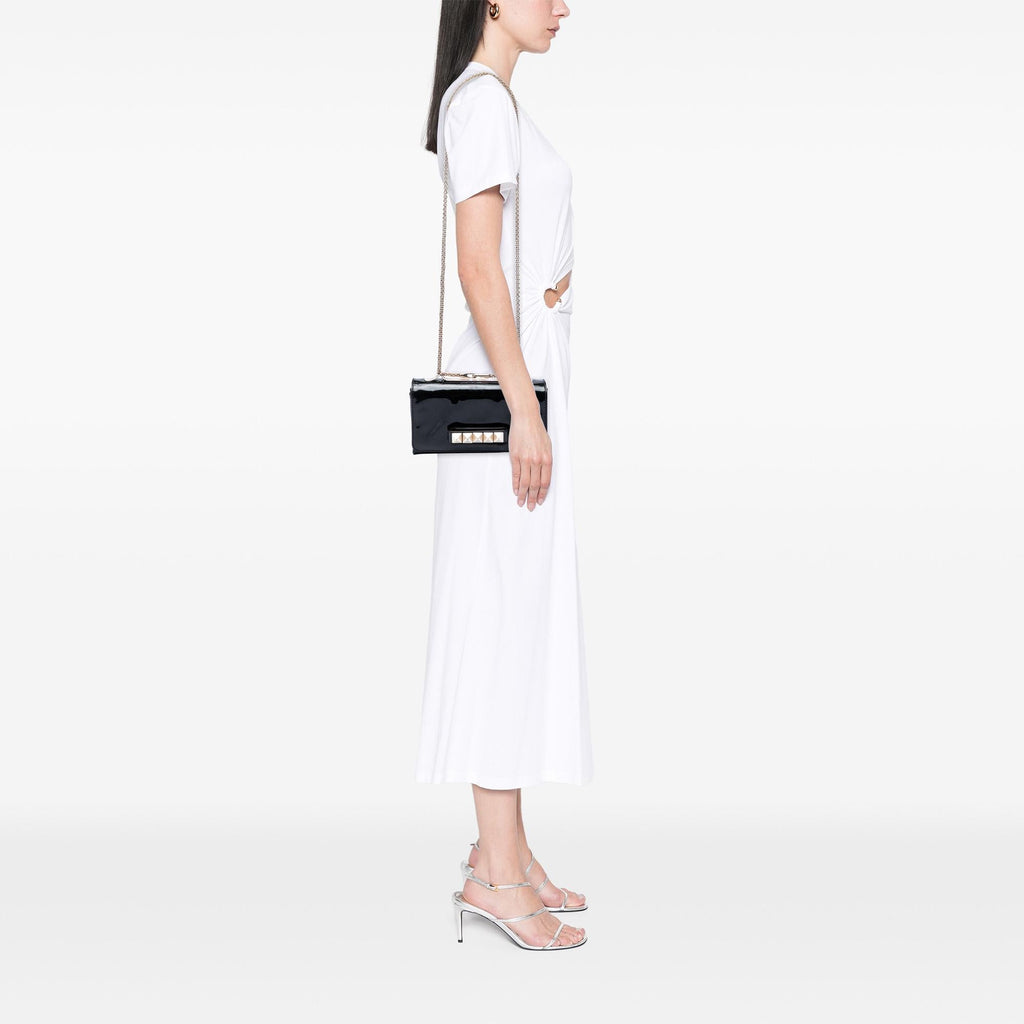 Valentino Patent Vava Voom Chain Clutch