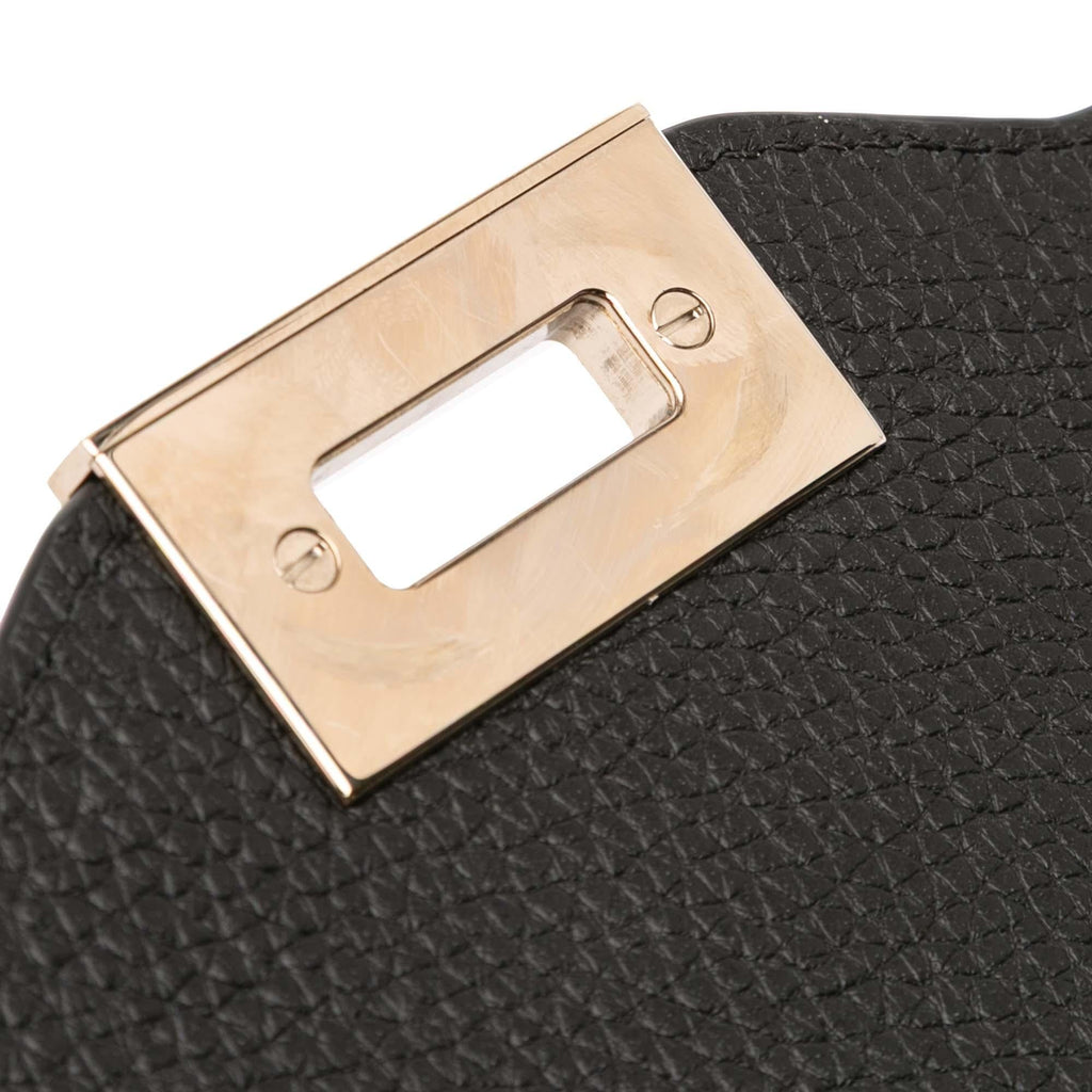 Valentino Pebbled Calfskin Rockstud Flip Lock Wallet On Chain