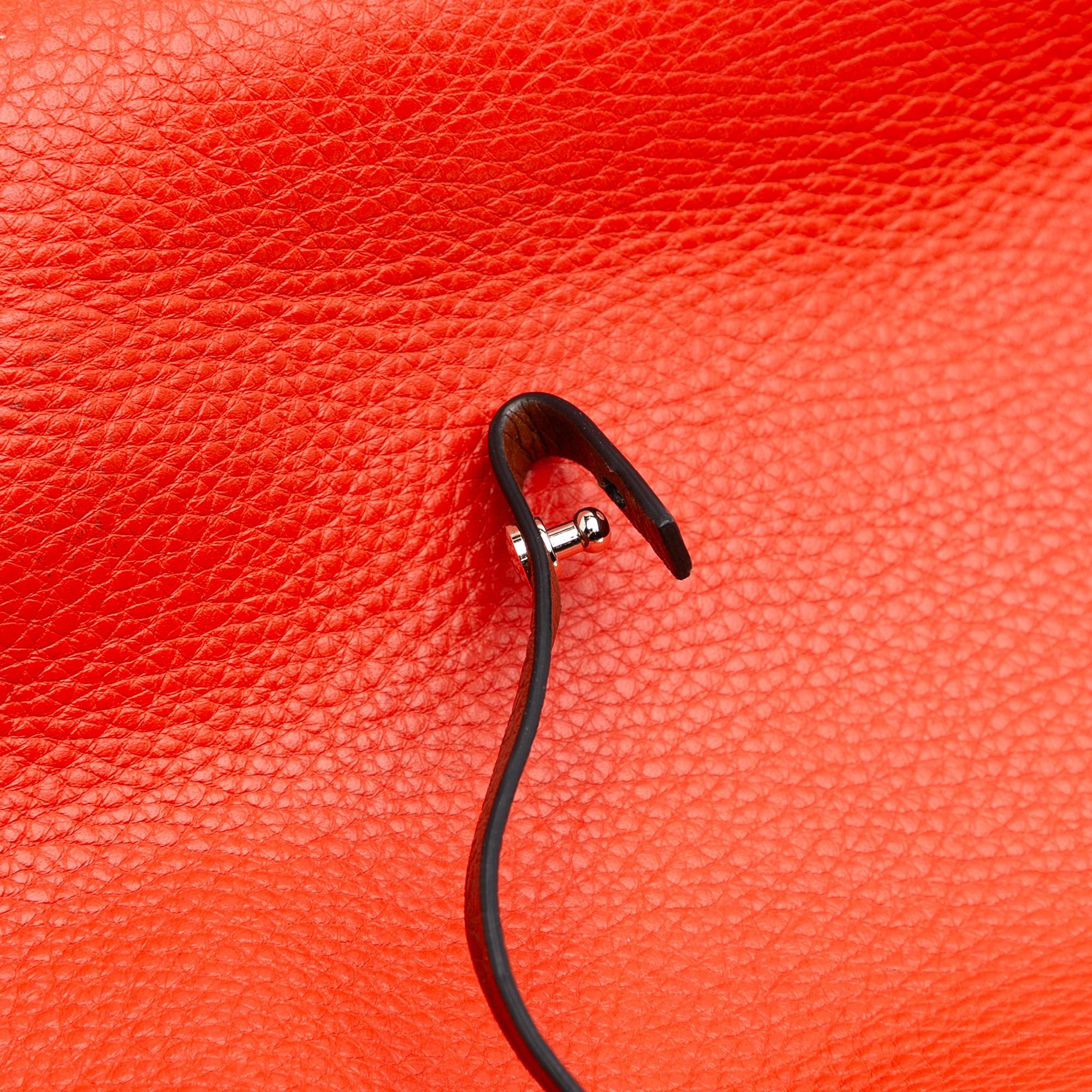 Valentino Small Grained Calfskin Rockstud Flip Lock Tote