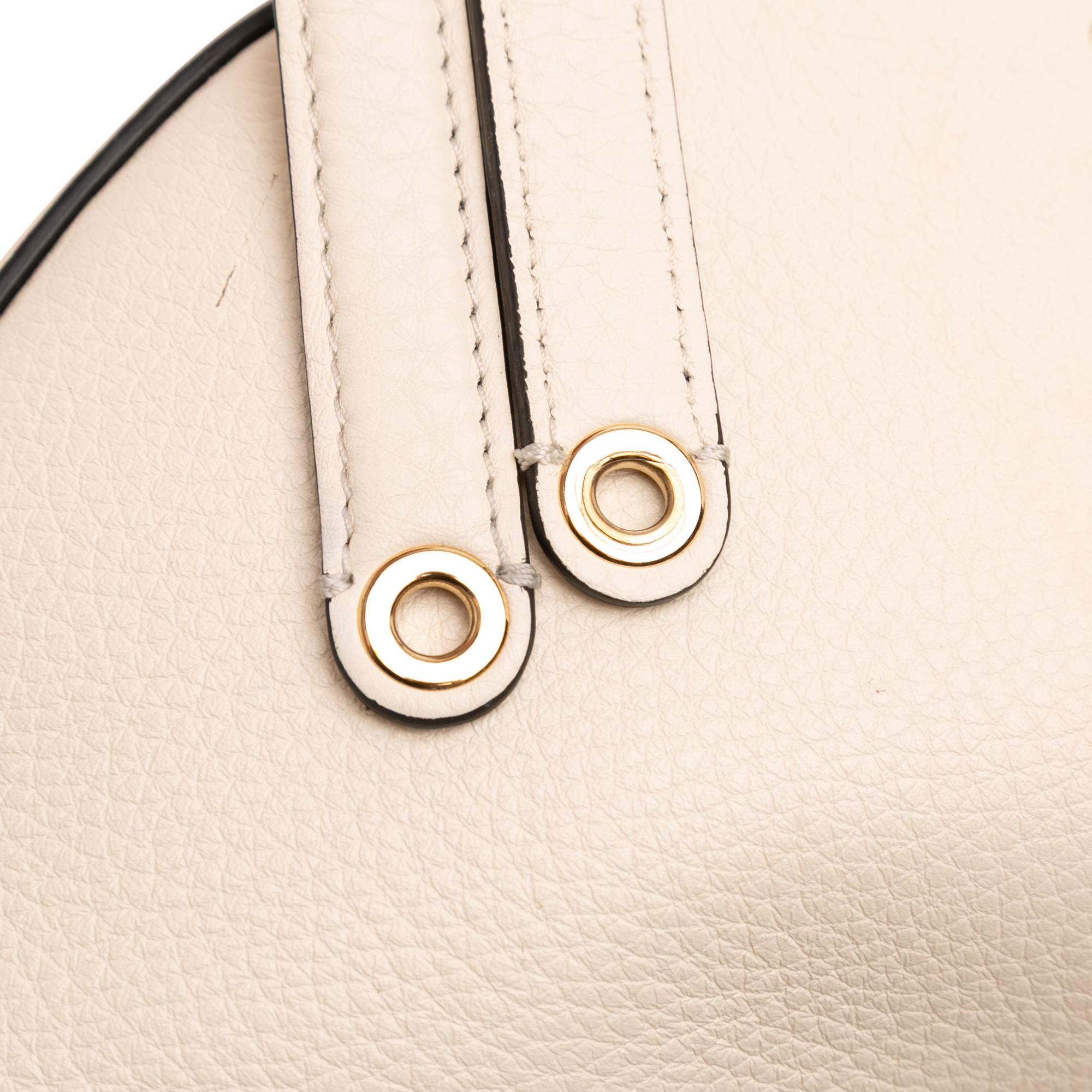 Valentino Small Grainy Calfskin VLogo Moon Hobo