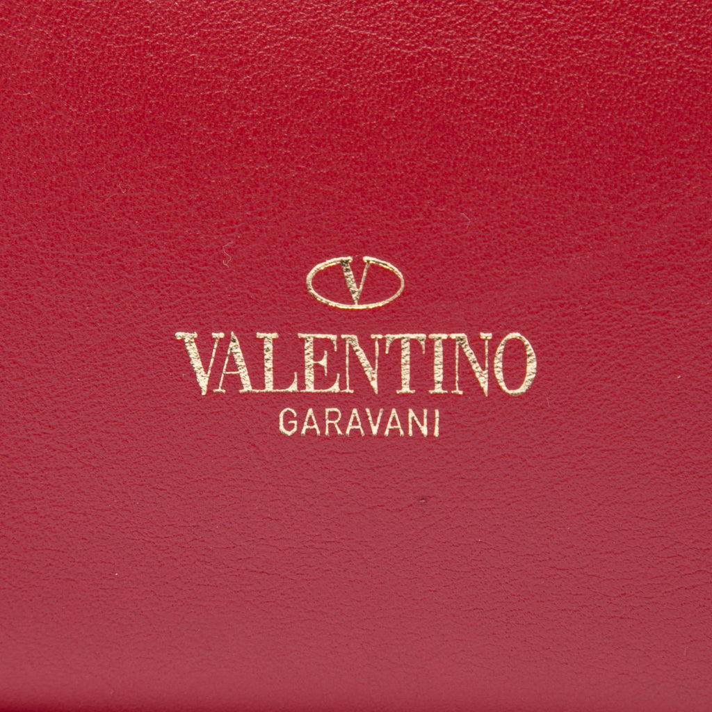 Valentino Small Leather Rockstud Trapeze Satchel