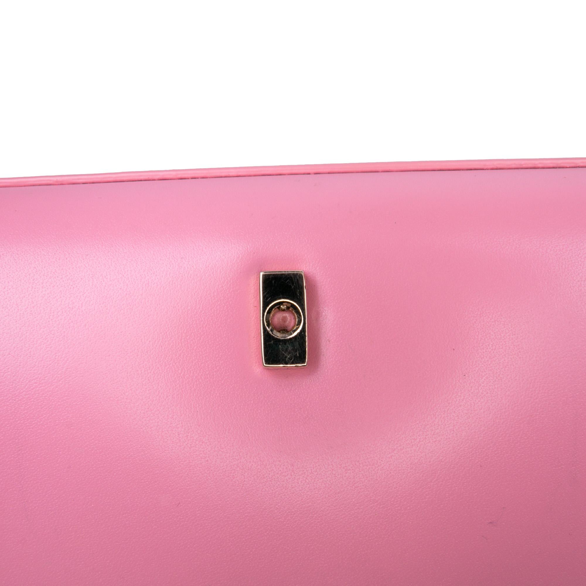 Valentino Small Leather VLogo Type Crossbody