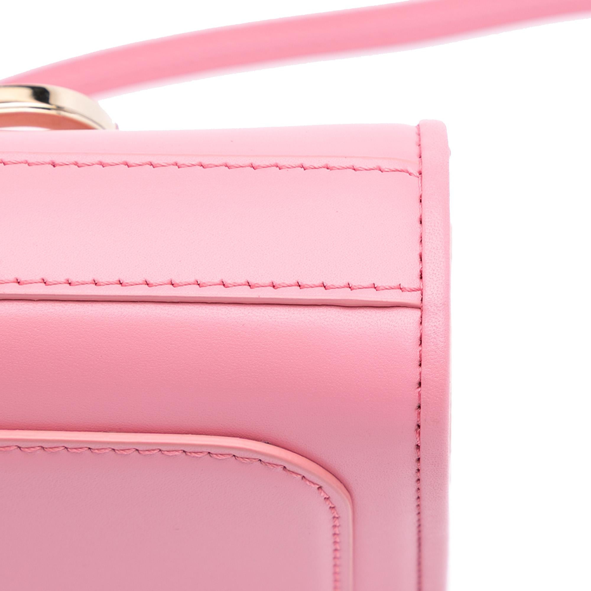 Valentino Small Leather VLogo Type Crossbody