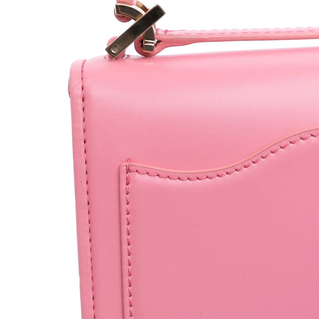 Valentino Small Leather VLogo Type Crossbody