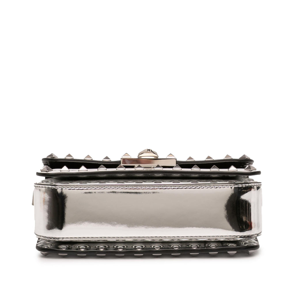 Valentino Small Mirror Calfskin Rockstud23 Shoulder Bag