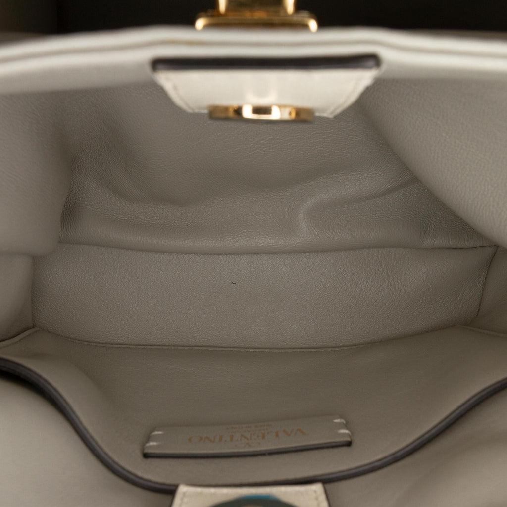 Valentino Small Nappa Roman Stud The Handle Bag